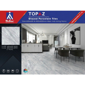 Đá Bóng Kiếng Bộ Đôi 60x60CM & 80x80CM 26901 - 28901 (1 Face)