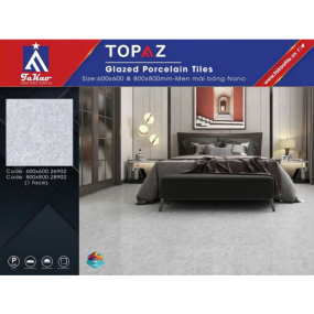 Đá Bóng Kiếng Bộ Đôi 60x60CM & 80x80CM 26902 - 28902 (1 Face)