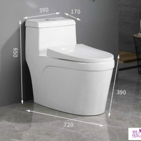 Bồn Cầu 1 Khối Cao Cấp