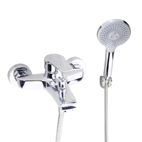 Sen dây tắm mạ chrome sáng bóng